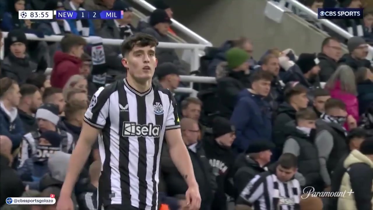 刺激！米兰2-1反超纽卡！丘库埃泽替补登场破门建功！