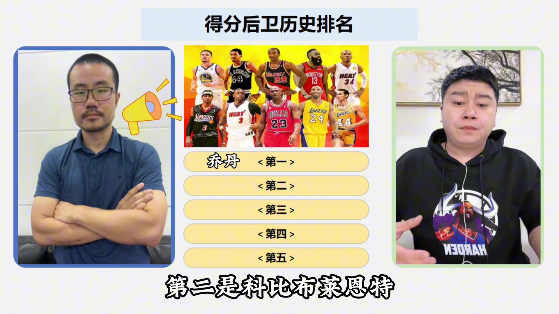 NBA得分后卫历史前五怎么排？哈登和韦德 谁才是第三分卫？