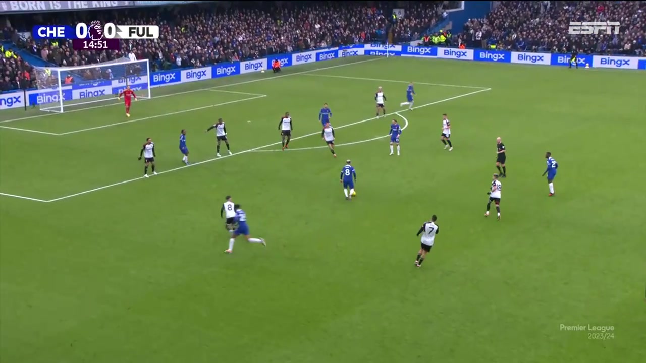 【集锦】英超-切尔西1-0富勒姆英超3连胜 先赛排名暂超曼联升第8