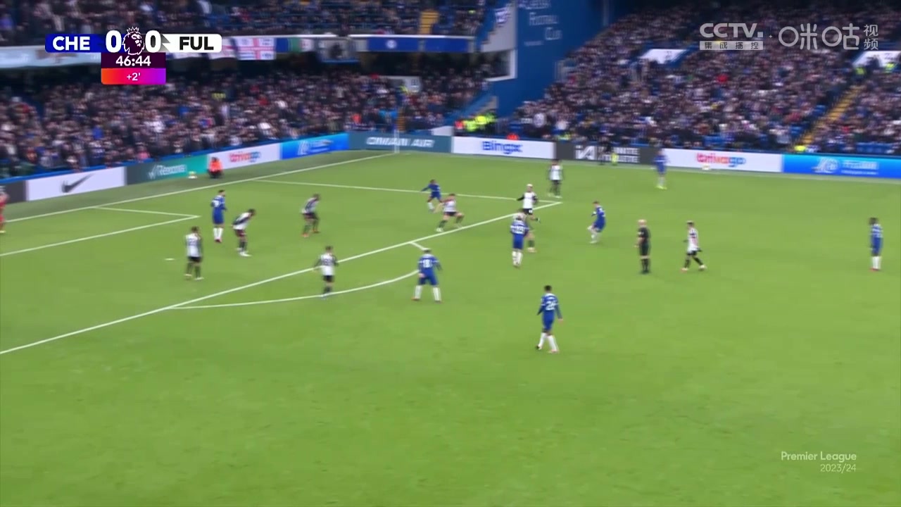 斯特林突破造点，帕尔默点射破门，切尔西1-0富勒姆
