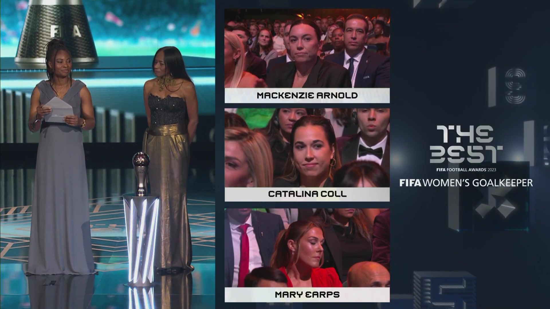 2023FIFA年度最佳女足门将——厄普斯