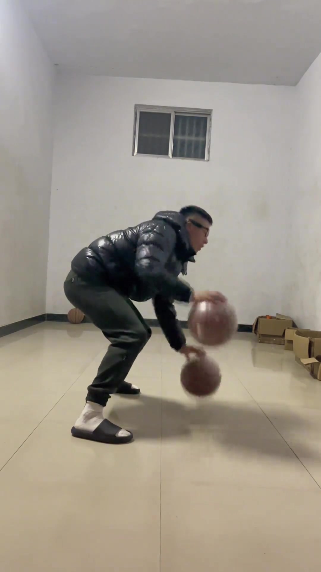 你们的习俗是用篮球放鞭炮吗？