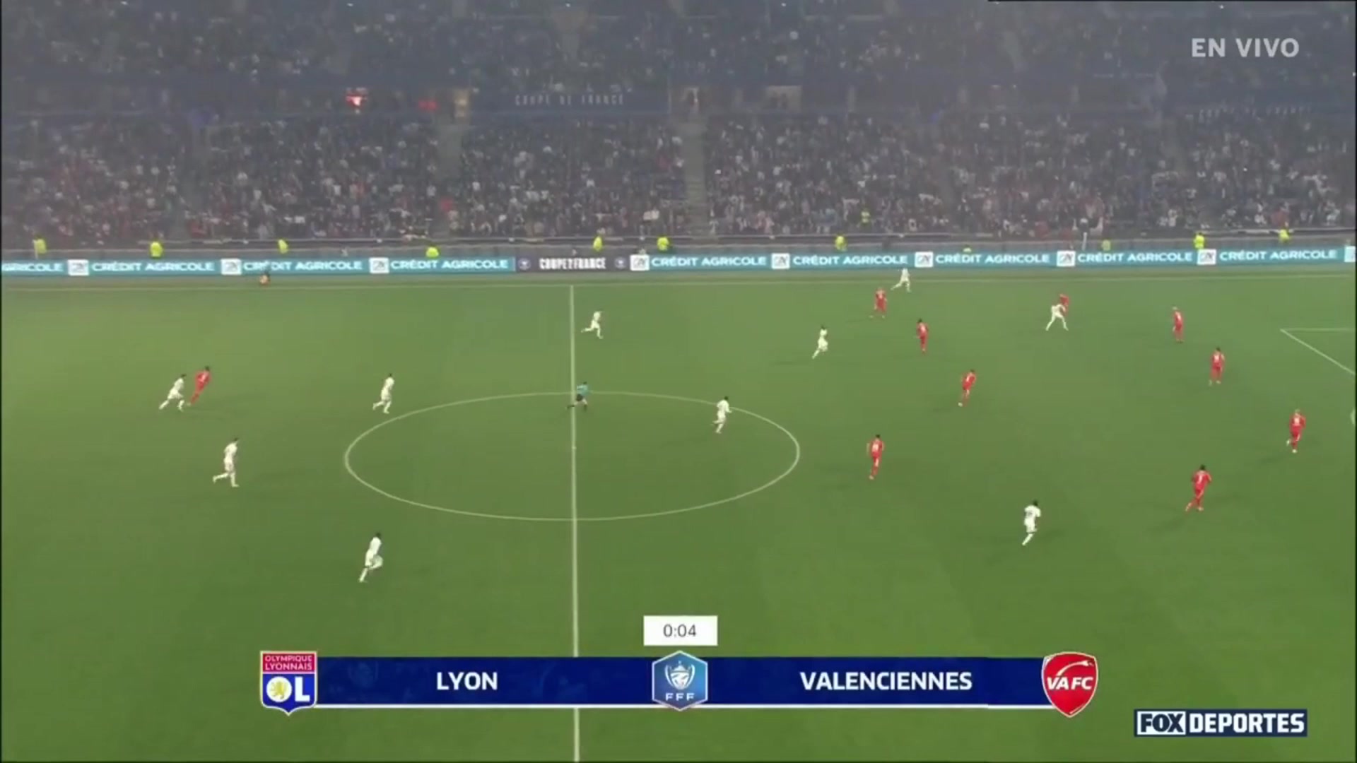 【集锦】法国杯-拉卡泽特双响奥尔班破门 里昂3-0瓦朗谢纳进决赛