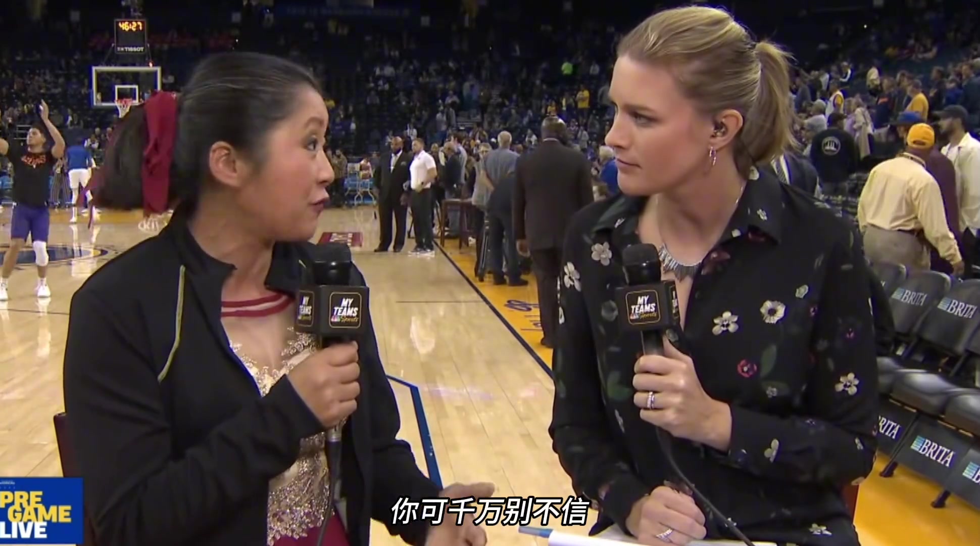 中国大妈在NBA的30年！在总决赛表演过 球迷为她疯狂！