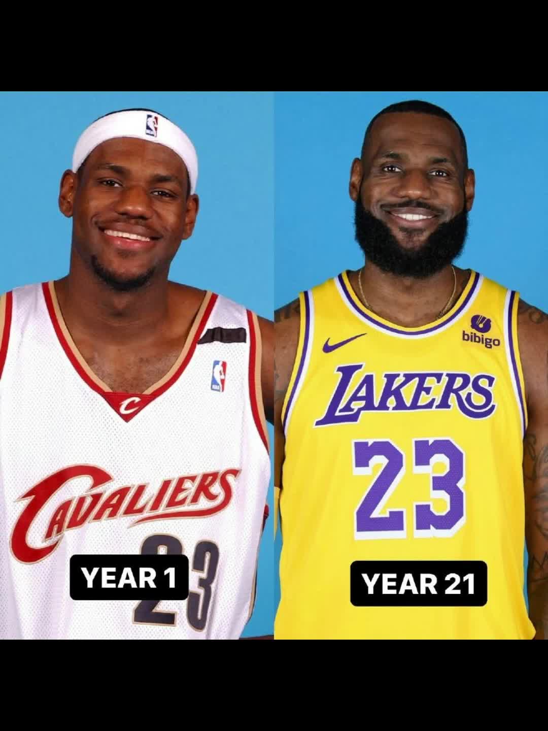 NBA球星新秀年和今年的定妆照对比 最后一张变化好大