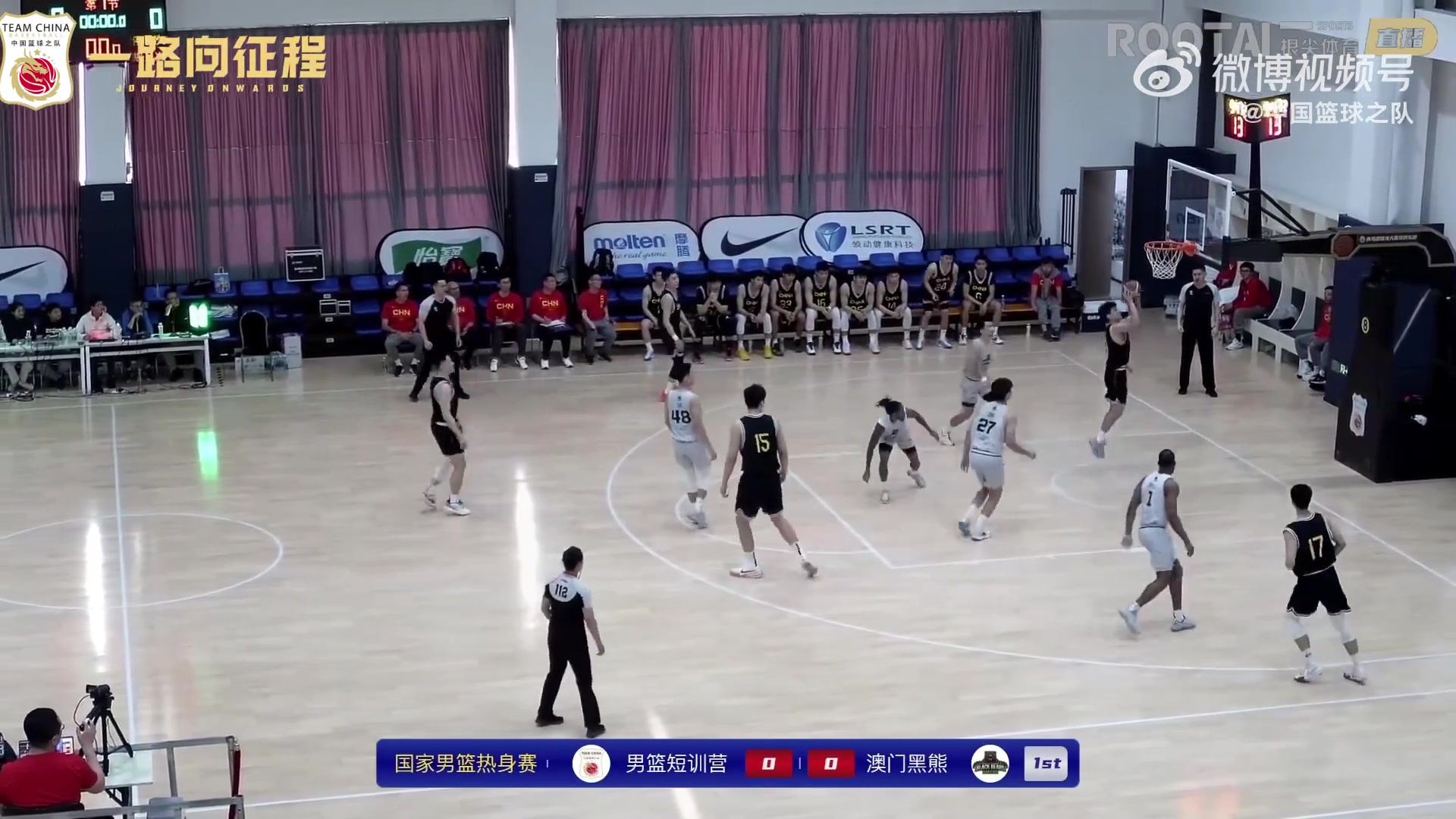 内部赛第二场！中国男篮短训营108-89澳门黑熊 全场集锦！