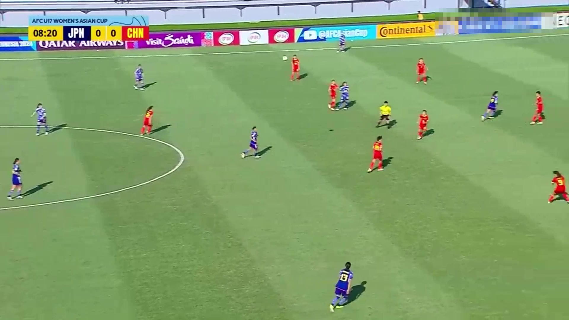 【集锦】U17女足亚洲杯-中国0-4日本遭惨败 第二出线将对阵朝鲜