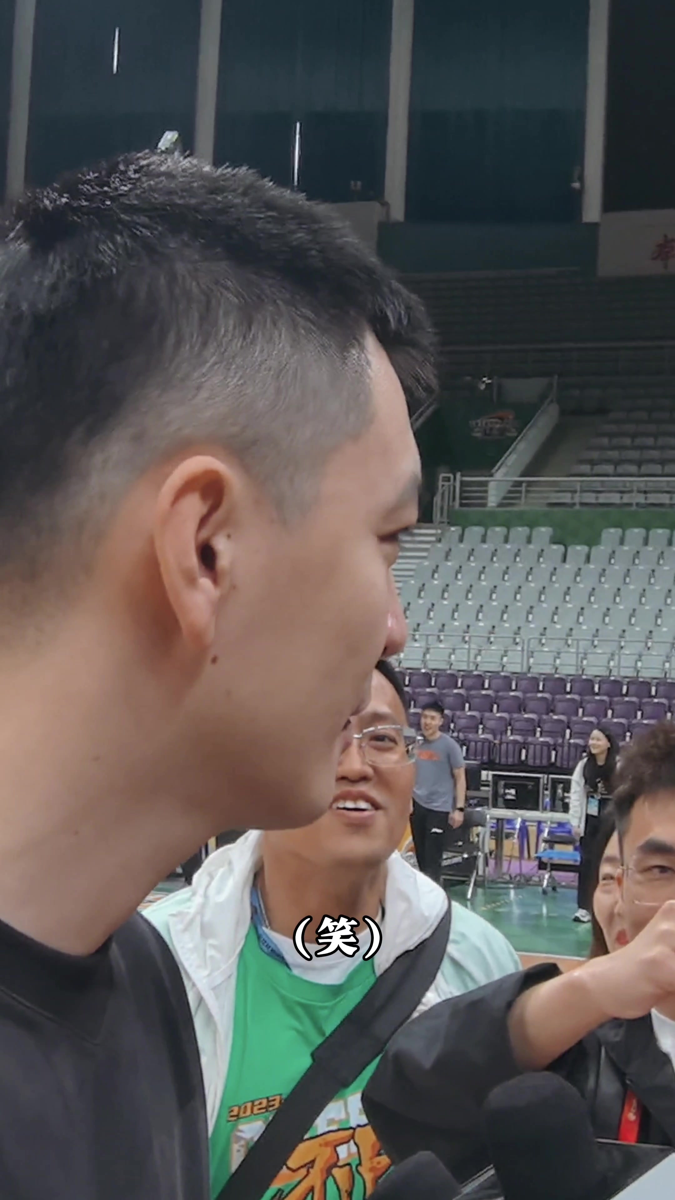 记者：辽宁男篮总决赛目标是？ 杨鸣：你说呢！？