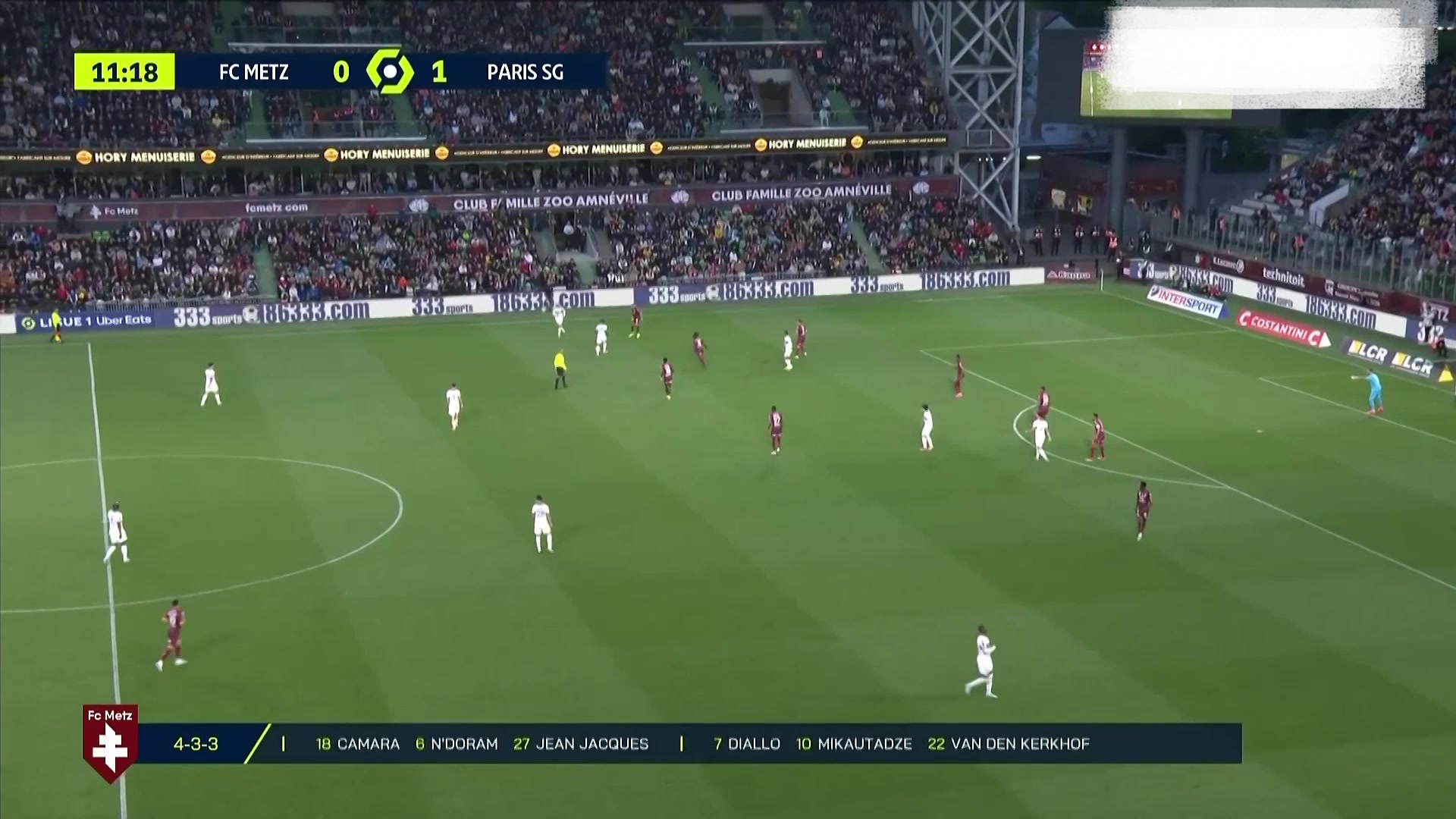 巴黎2-0领先！阿森西奥精准传中，李刚仁推空门得手