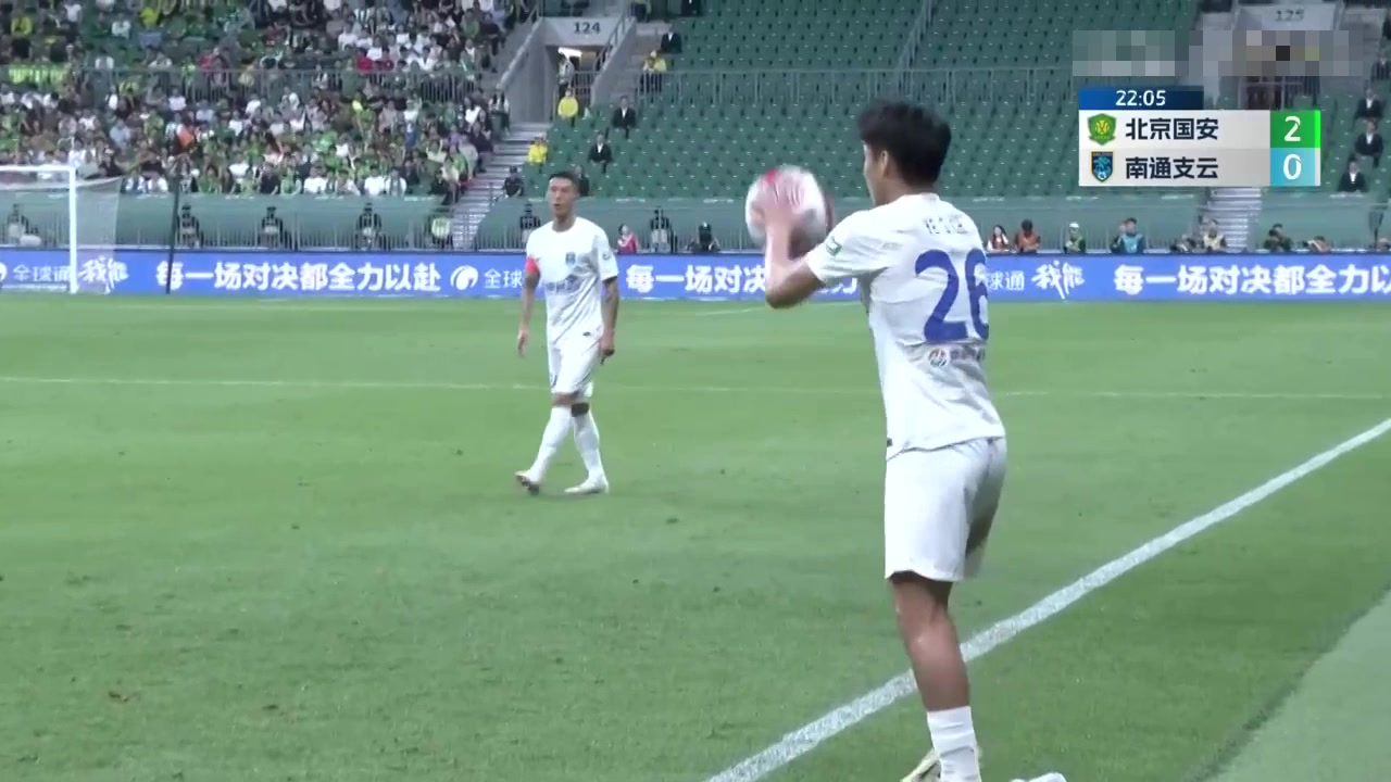 郑浩乾俯冲头球破门助南通扳回一球！国安2-1南通