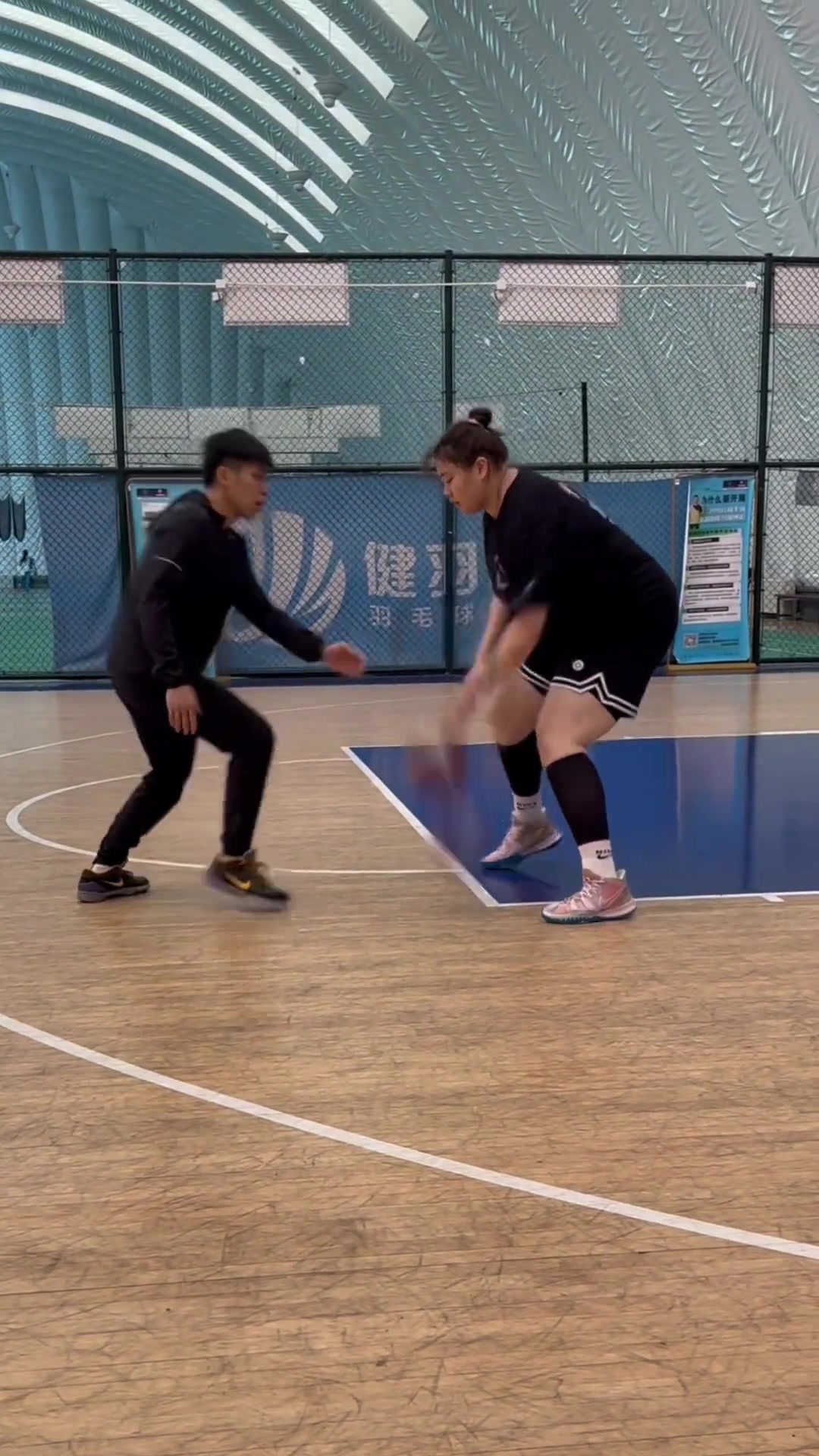 “大宝贝”刘禹彤沉浸式步伐训练，这大块头有吧友能扛的住吗？