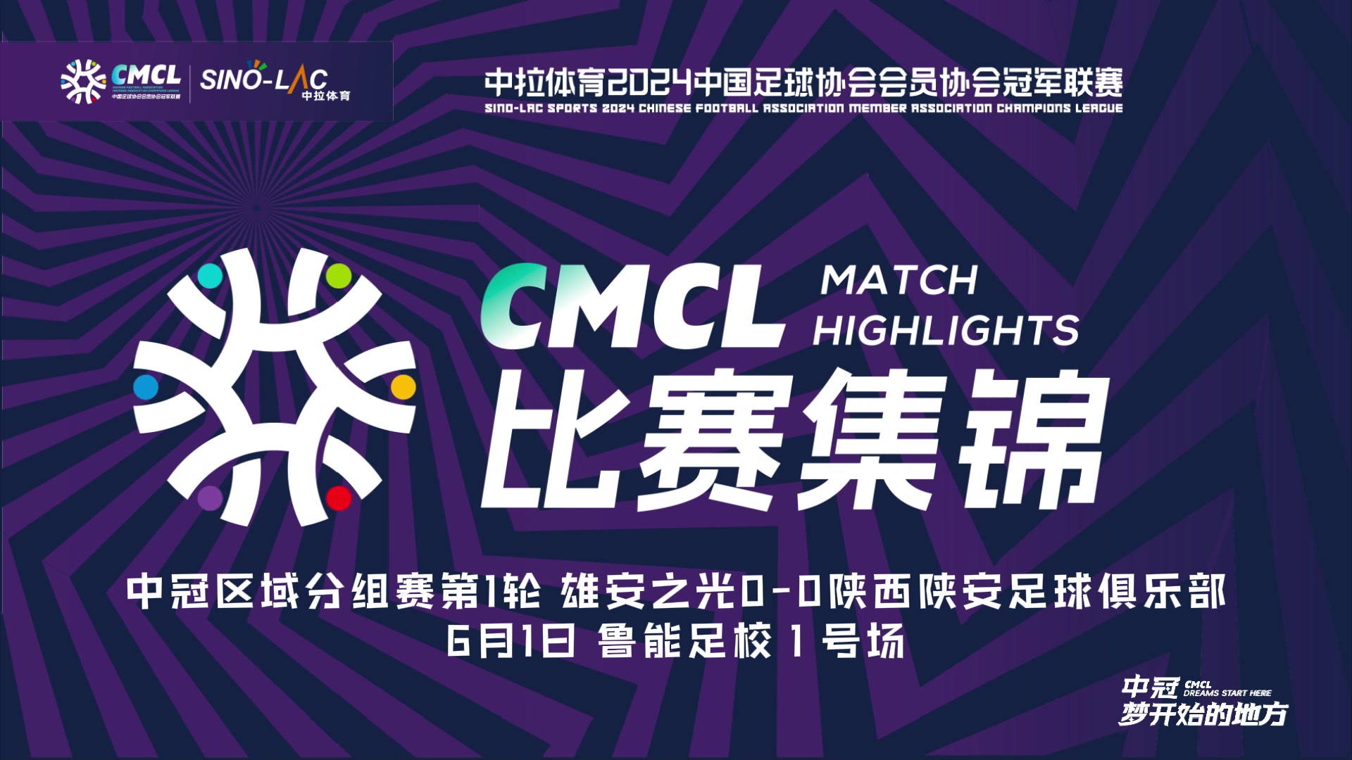 [集锦]中冠-握手言和 雄安之光0-0战平陕西陕安
