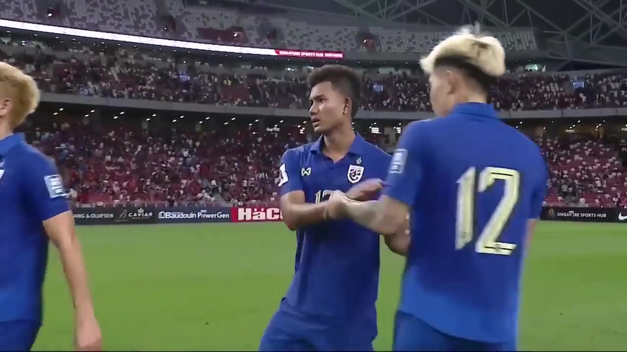泰国主场对阵新加坡影响国足出线！泰国首回合3-1胜新加坡！
