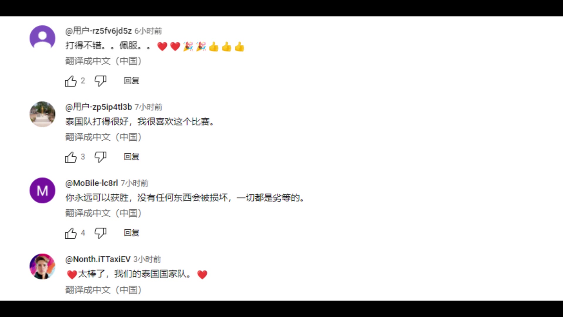 外国网友对中泰战的看法