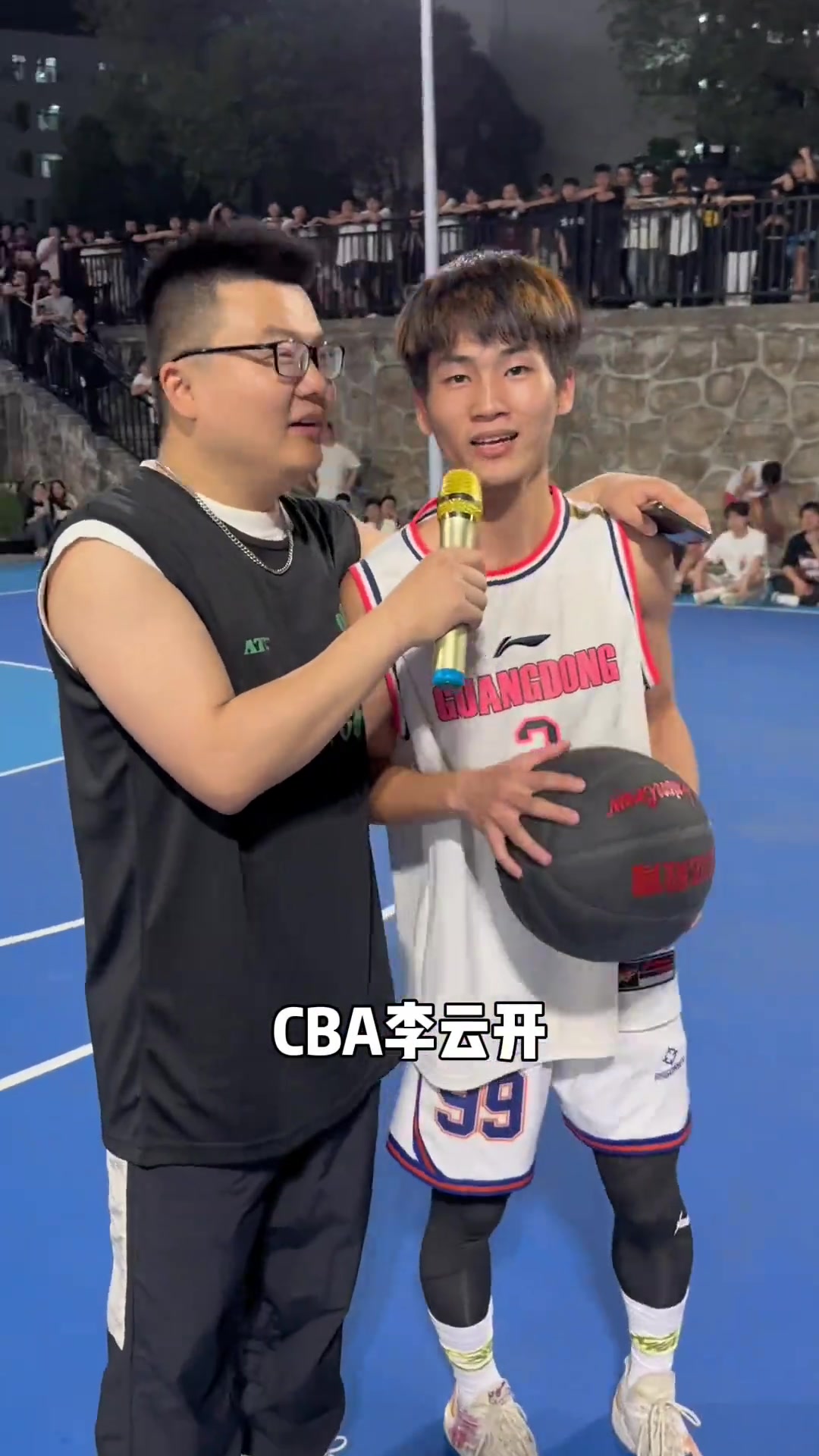 CBA李云开是适合打球，还是更适合吃播？