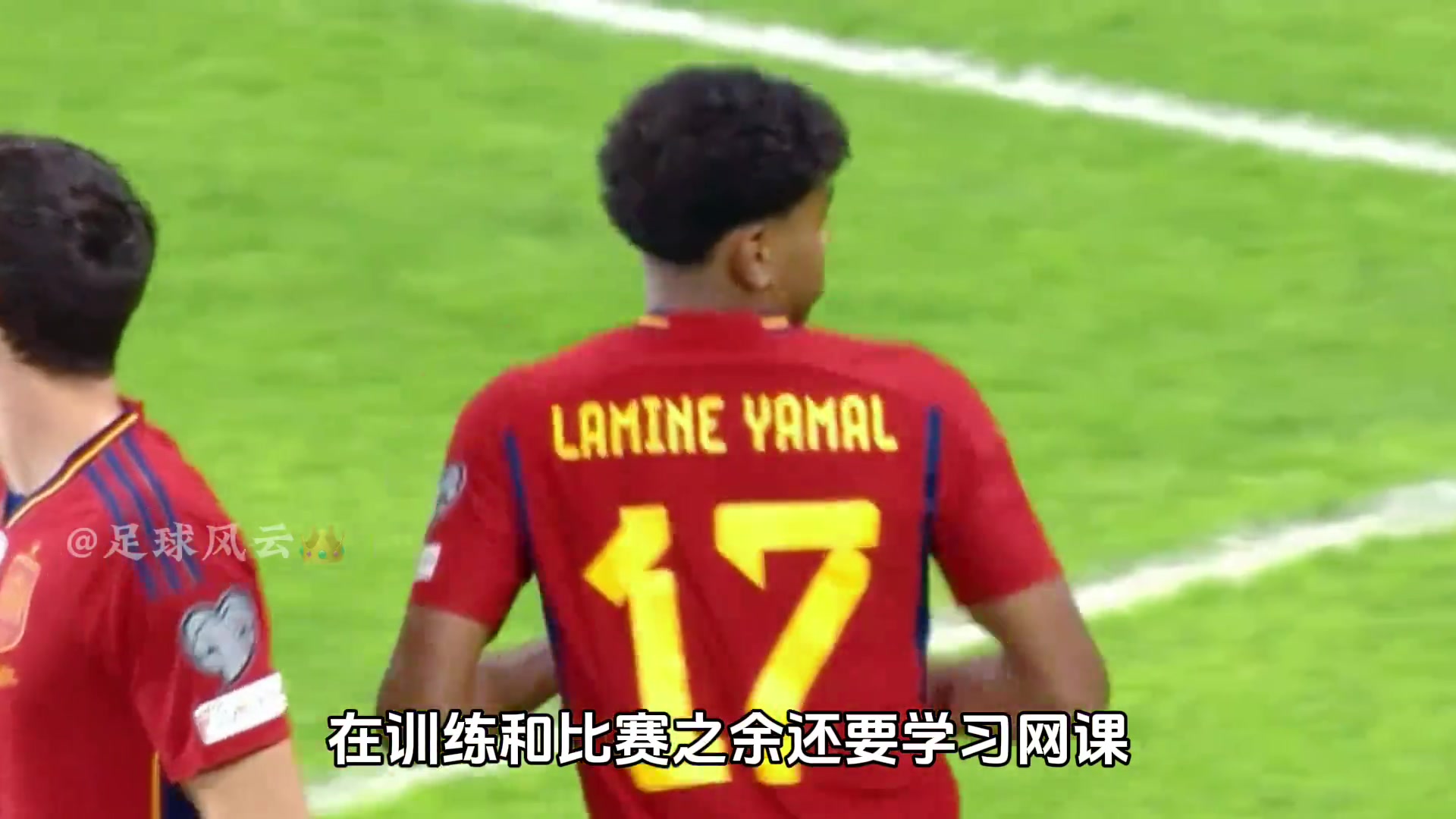 带着作业本参加欧洲杯！小孩哥亚马尔未来身价过亿？