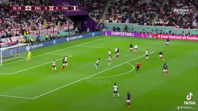 英格兰面对丹麦的丢球，与世界杯对法国时几乎一模一样