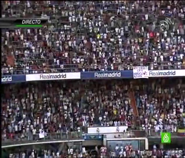 C罗09年亮相皇马：1,2,3，Hala Madrid!