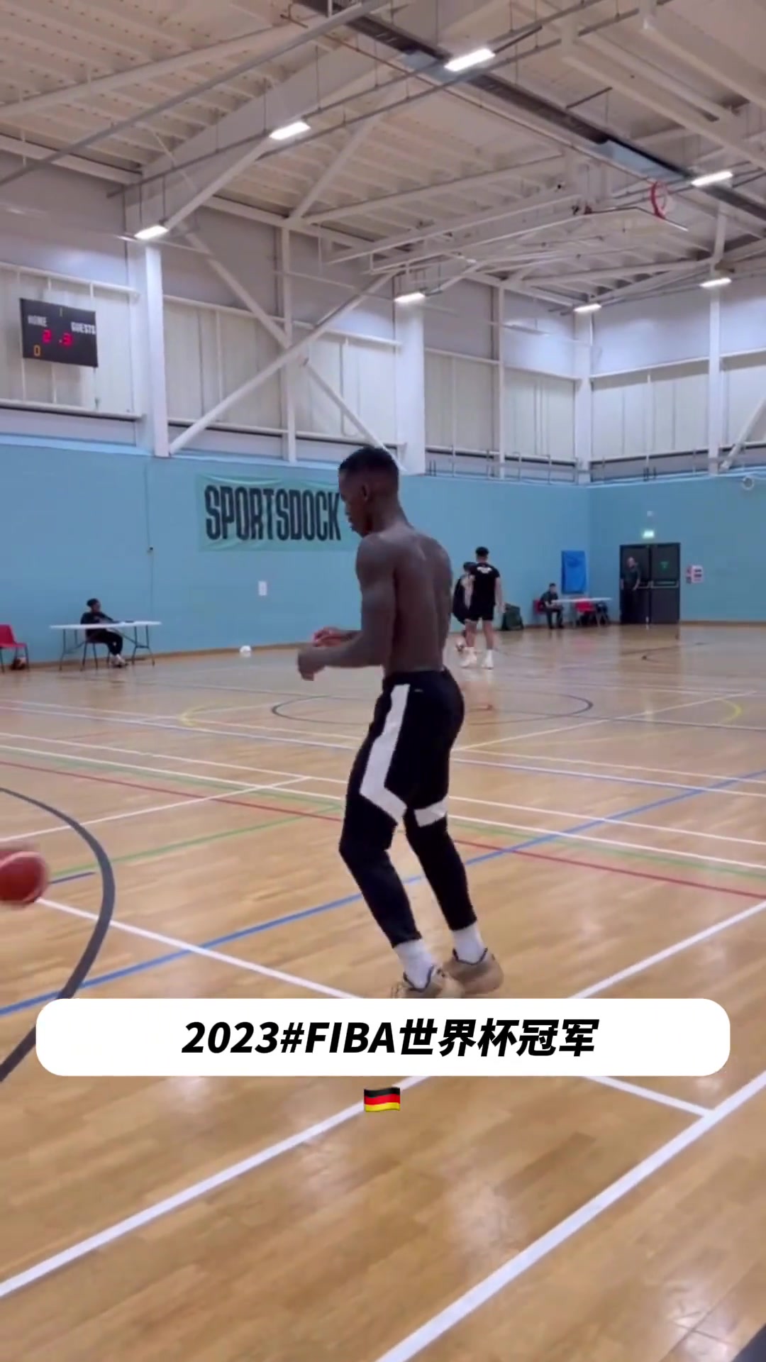 2023FIBA世界 冠军德国队，即将迎来和美国队的热身赛