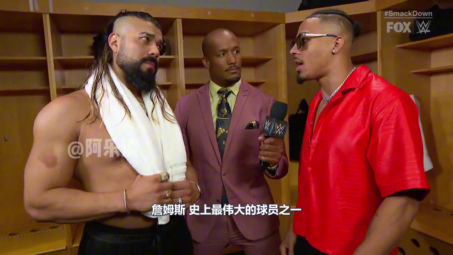 WWE选手将自己比喻成詹姆斯：即便是詹姆斯 也时不时有表现不好时候
