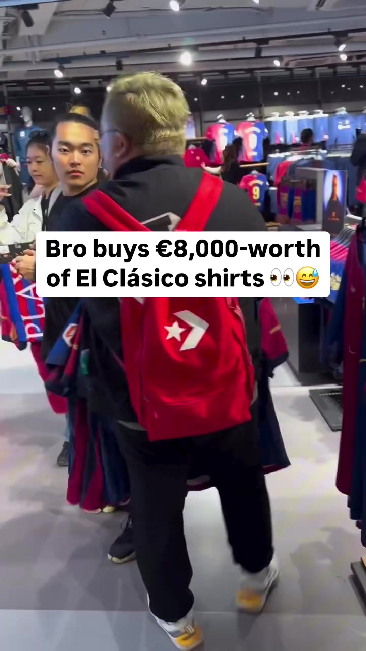 壕！球迷血拼拿下价值€8,000的巴萨酷玩联名球衣