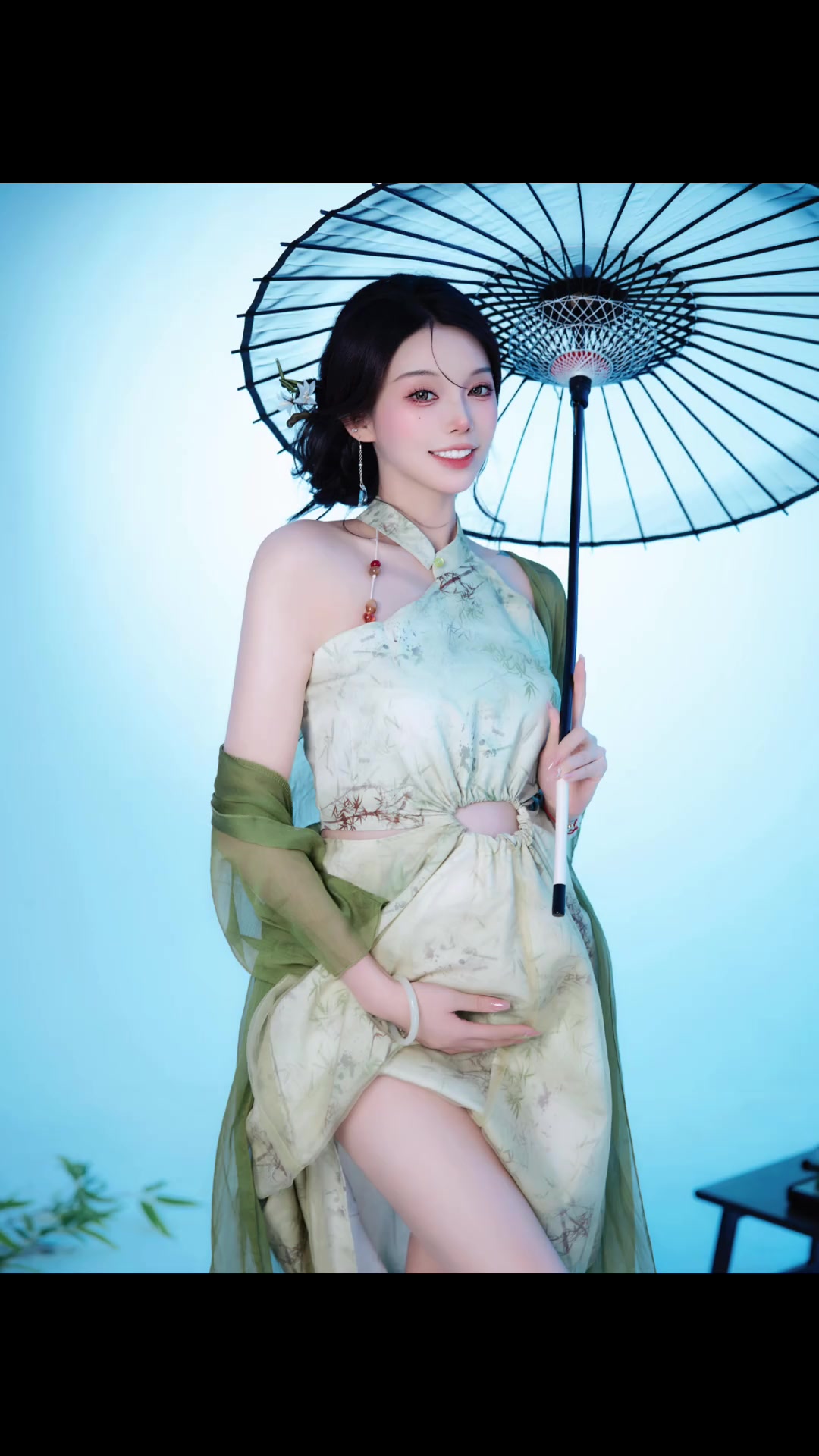 挺美啊！美女主播小太阳晒照：拍到了人生绝美的