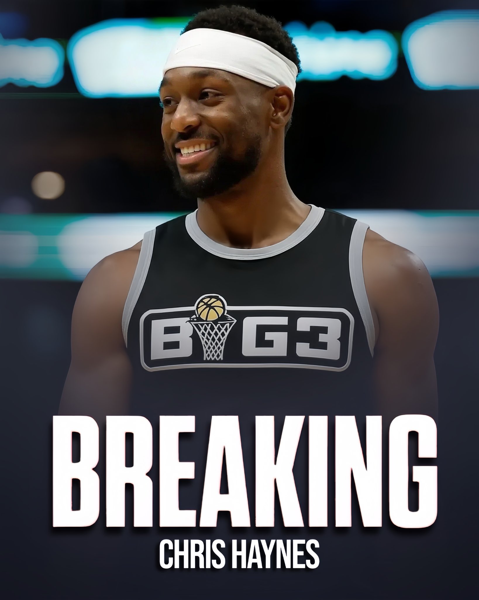 Haynes：4届全明星肯巴沃克达成协议加盟BIG3联赛