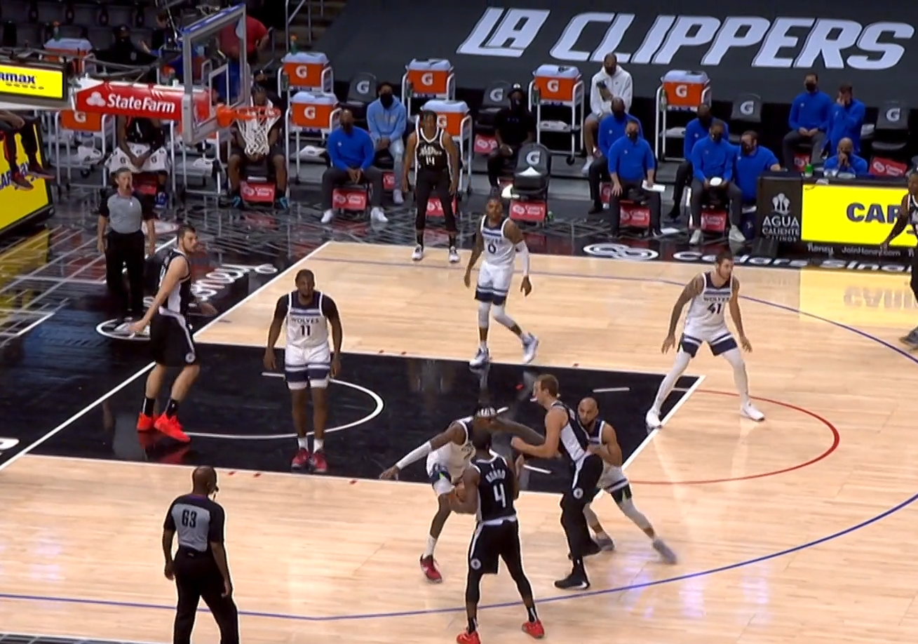 NBA-乔治23 7小卡15 11 8快船击败森林狼