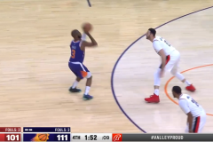 NBA常规赛太阳119-109击败开拓者 保罗21分
