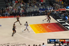 NBA常规赛爵士120-85送76人五连败 米切尔13分