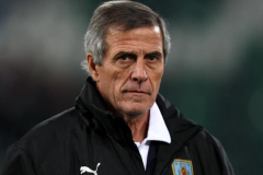 乌拉圭队官方：球队主帅塔瓦雷斯离任
