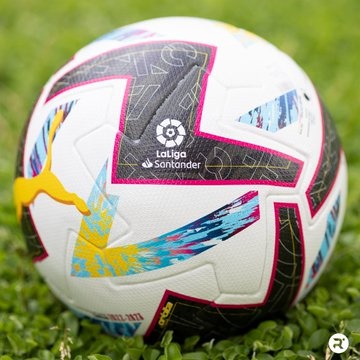 西甲新赛季官方用球公布：多种鲜艳配色，活力十足