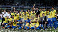 2019美洲杯冠军巴西颁奖时刻精彩图集