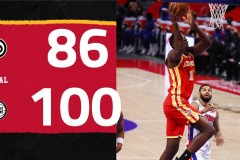 活塞100-86力克老鹰活塞6人双格兰特18分