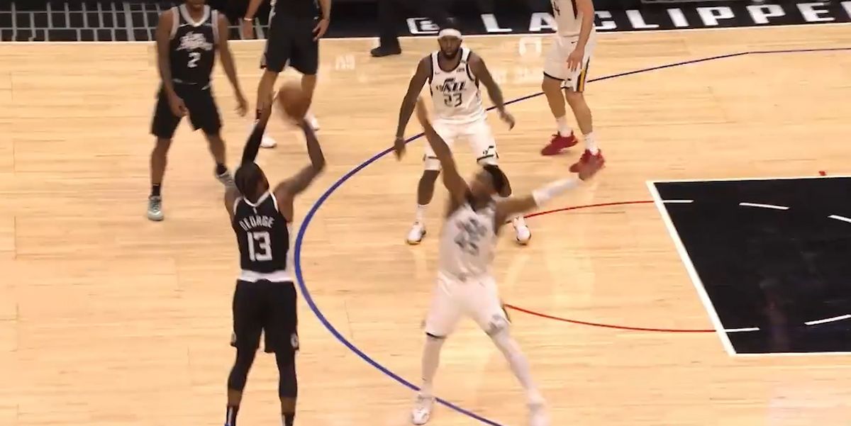 6月13日 NBA五大最佳进球 高伯特的大帽子 巴图姆·乔治 在篮下打得异常艰难