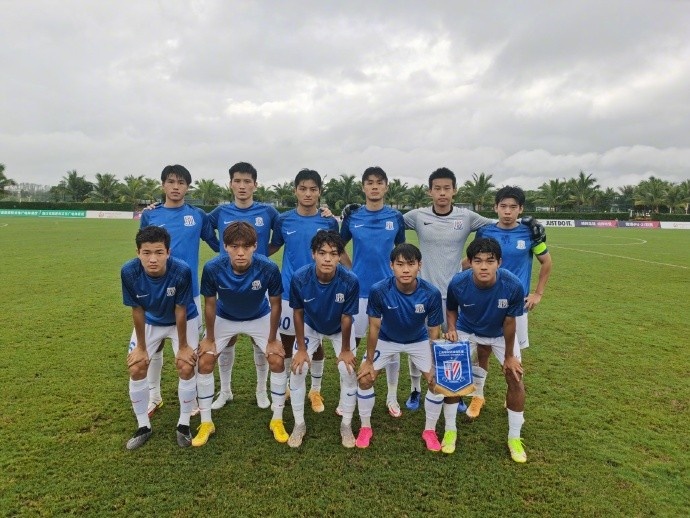 上海申花U21队02上海海港U21，最终排名U21联赛第五