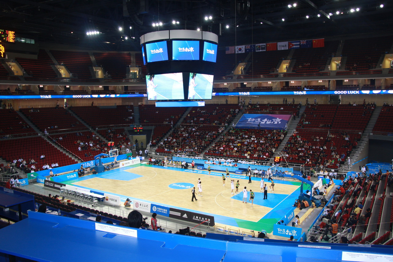 北京队将会把主场放在五棵松体育馆 首钢园区的冰球馆为备选场馆
