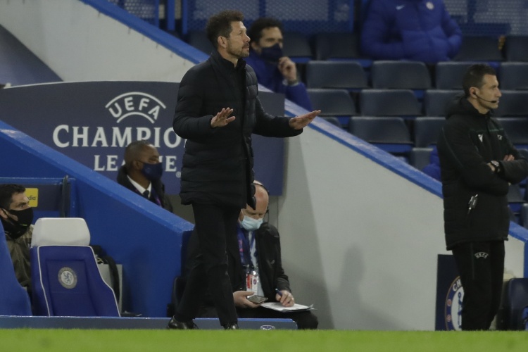马竞在西蒙尼治下欧冠主场场均失球0.48个，创教练执教最少纪录