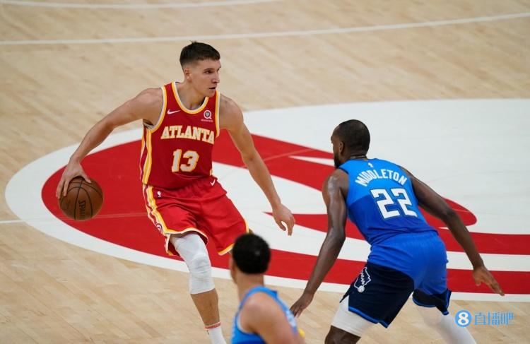 难辞其咎！博格达恩16投3中 仅得8分