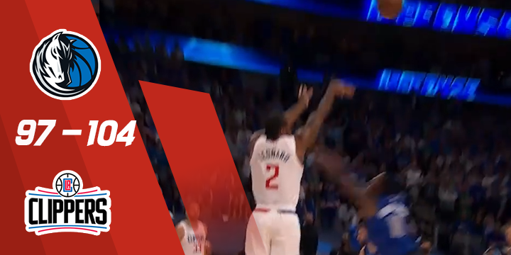 NBA-小卡季后赛新高45分舞蹈27 11快船力克独行侠