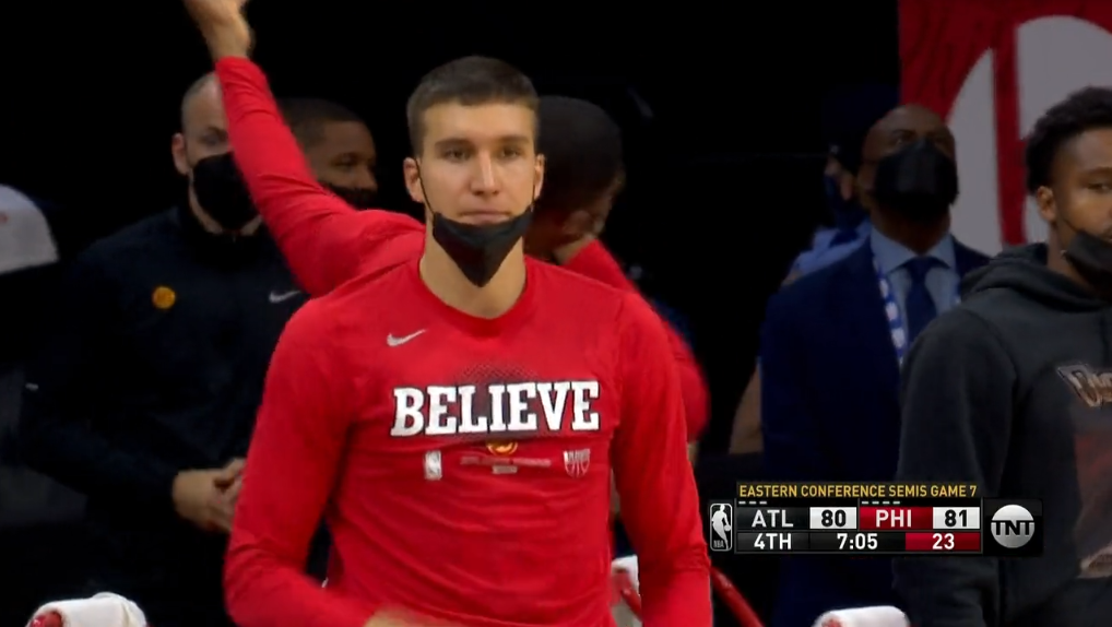博格达恩:NBA天才球队太多了 但是很难找到合适的感觉