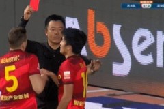 中超战报：河北队0-1深圳队 陈运华染红卡尔德克点射破门