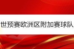 世预赛欧洲区附加赛球队出炉 葡意等12队争3个出线名额