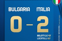 世预赛意大利2-0保加利亚 贝洛蒂点射洛卡特利破门