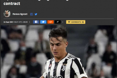 Goal：迪巴拉接近和尤文签下新的续约合同