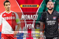 摩纳哥VS里昂直播分析:里昂客场战绩出色