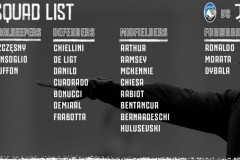 尤文图斯意大利杯决赛名单公布:c罗领先