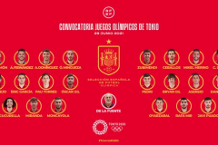 西班牙奥运会男足名单公布:由阿森西奥和塞巴洛斯领衔