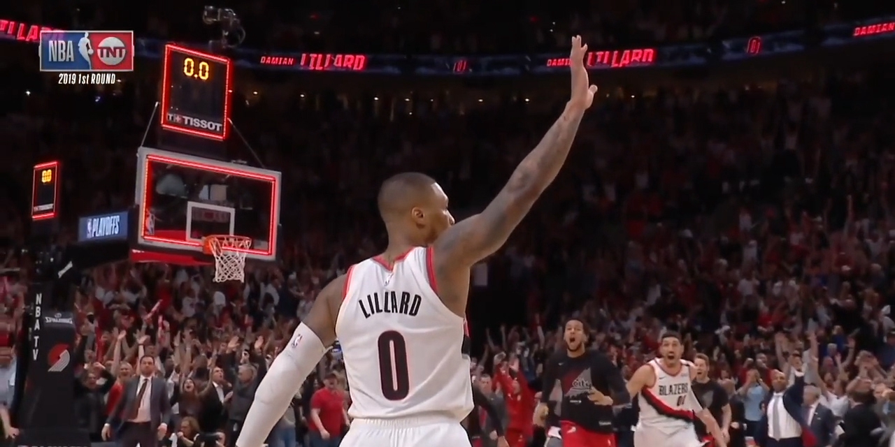 NBA复仇时刻:利拉德的《对抗传说的手表》！雷霆被无情淘汰