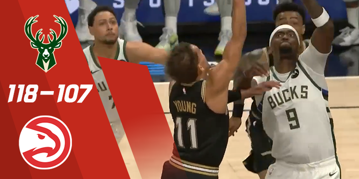 NBA-米德尔顿32 7霍利迪27 9 9雄鹿和老鹰晋级总决赛